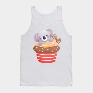 funny koala cupcake Tank Top